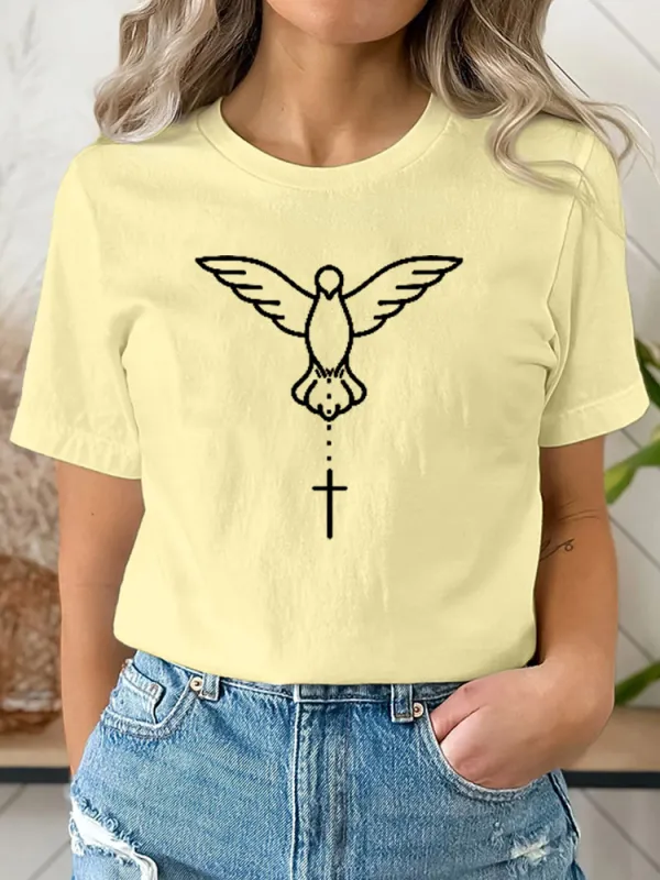 Holy Spirit Dove Religious Shirt, Apostolic Christian Shirt,Holy Spirit Catholic T-Shirt