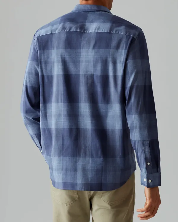 Men's Plaid Long Sleeve Button Up Shirts