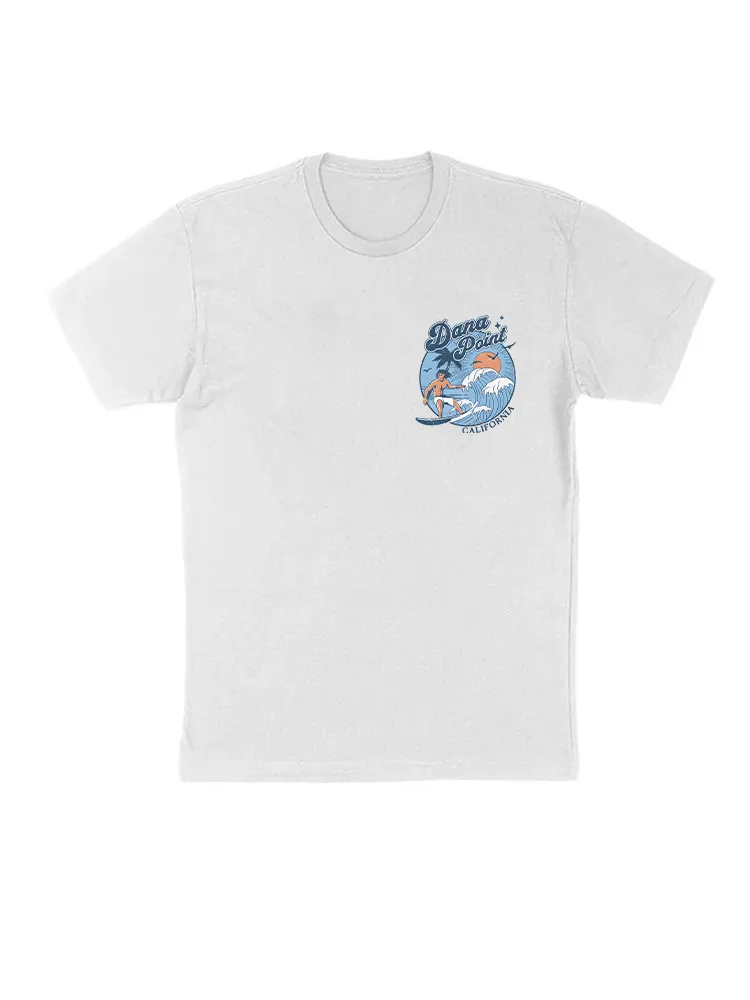 Vintage Surfing Dana Point, California Retro Sunset Surf California T-Shirt