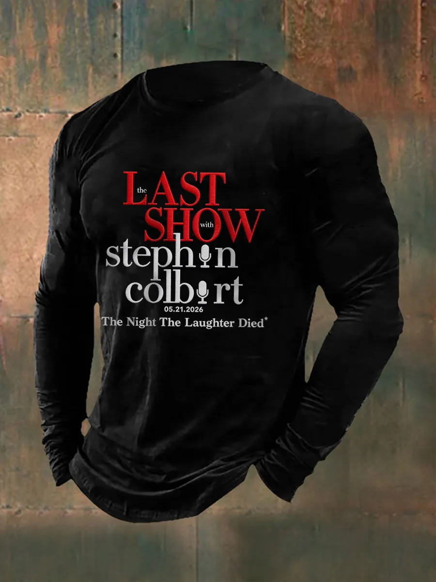 Men's TV show long-sleeve T-shirt
