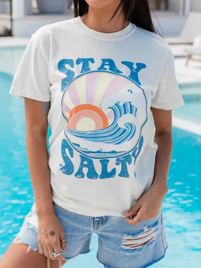 Artistic Patterned Short Sleeve Tees