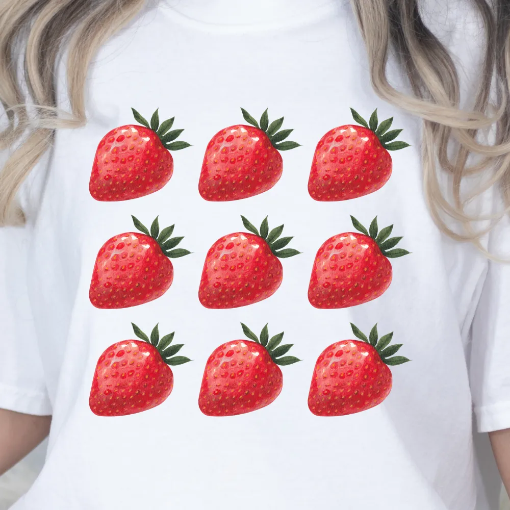 Everyday Strawberries Graphic Tee