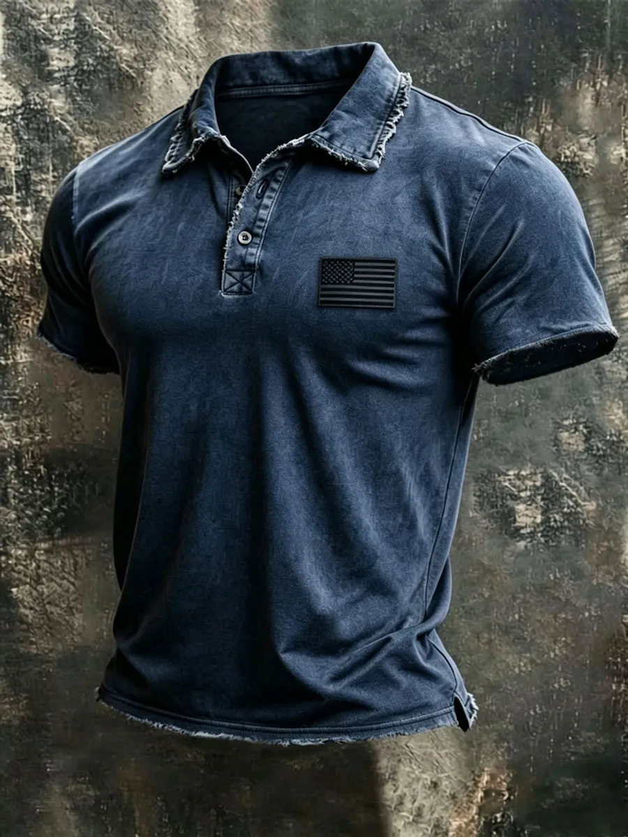 Men'S 250Th Anniversary Printed Casual T-Shirt