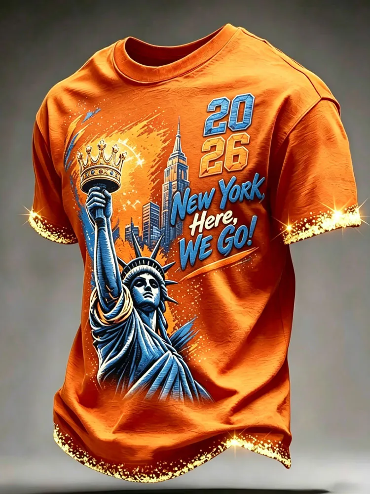 Men's Classic Basketball Fan Graphic T-shirt
