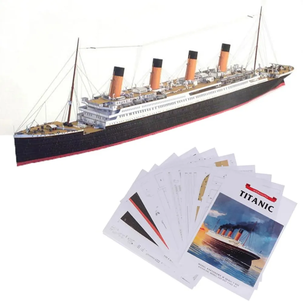 Card DIY Ship Toy