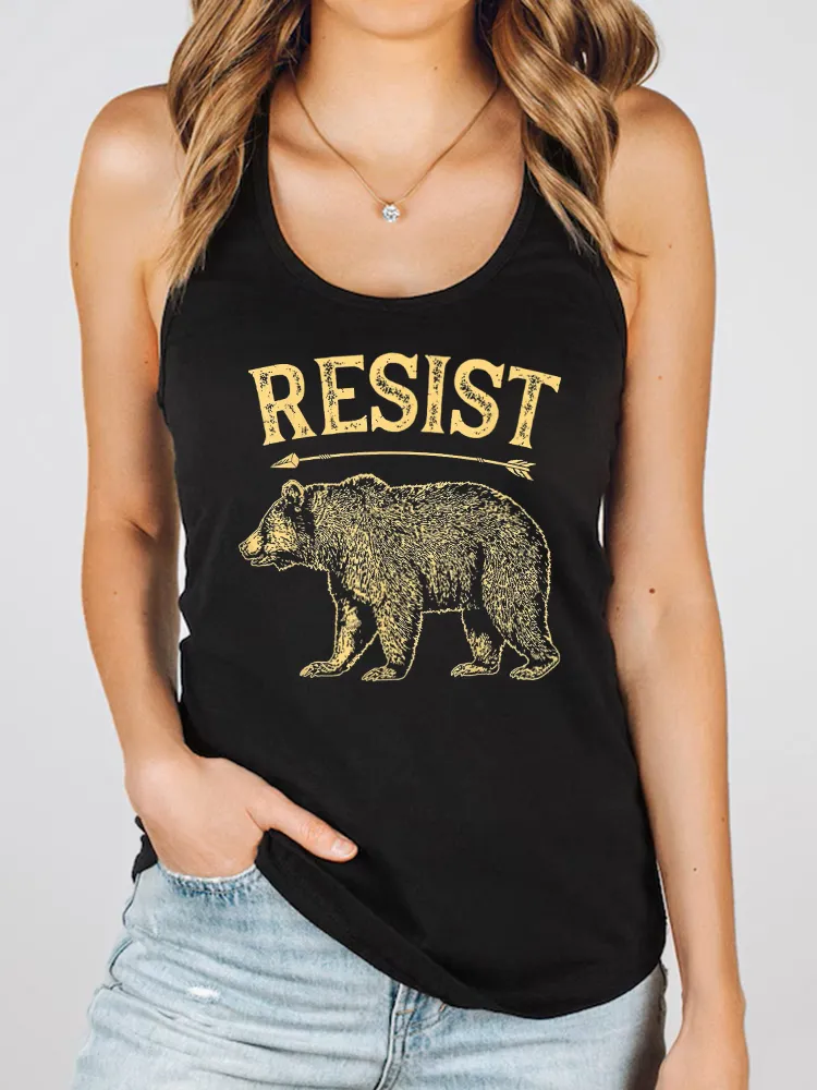 Women's Protect Our National Parks Round-Necked Sleeveless Vest