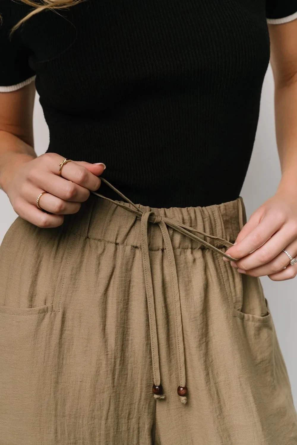 Casual Straight Leg Slim-Fit Loose Pants