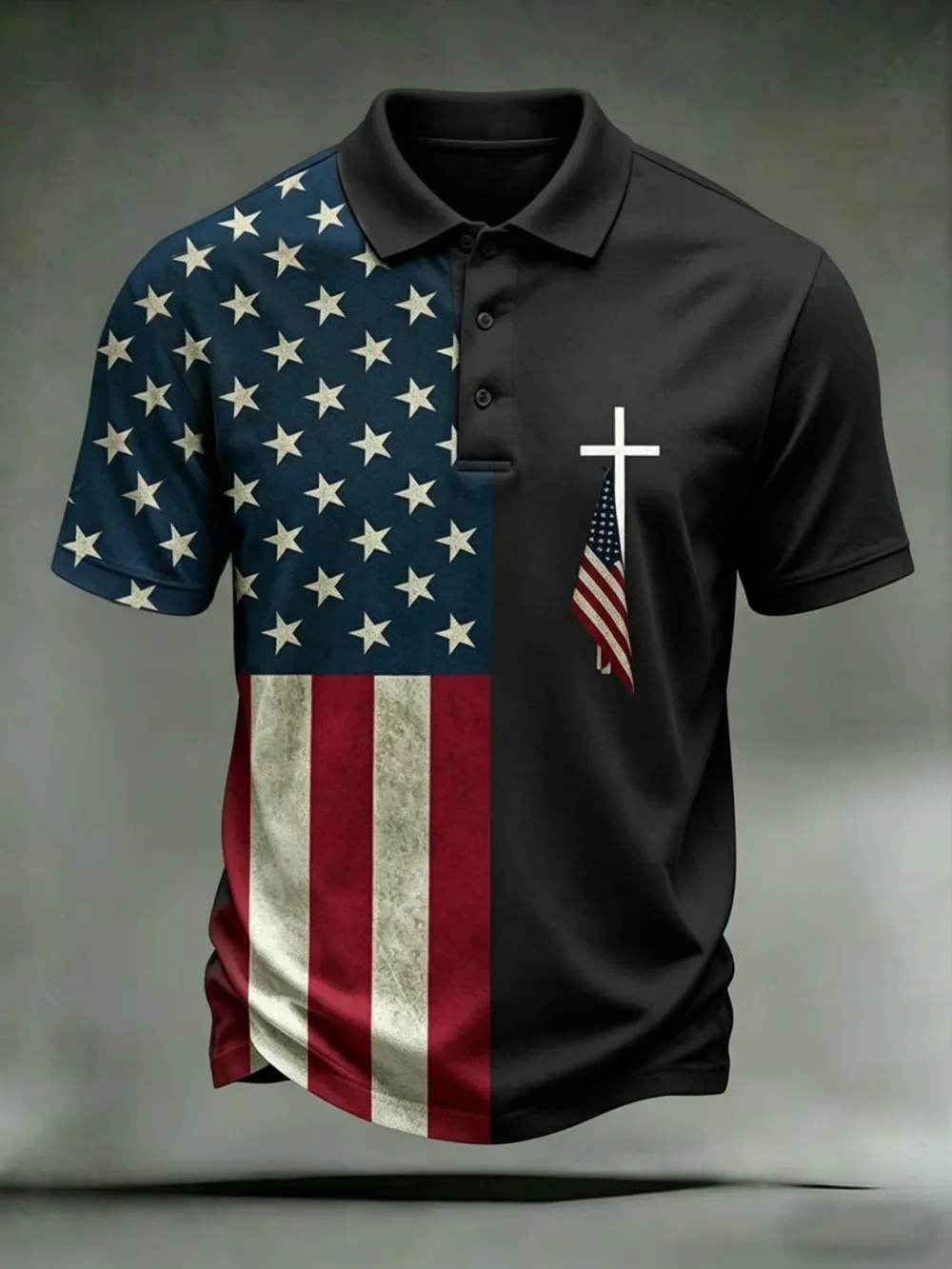 Personalized Printed Polo Shirt For Men'S Casual 250Th Anniversary Celebration Of Independence Day In The United States