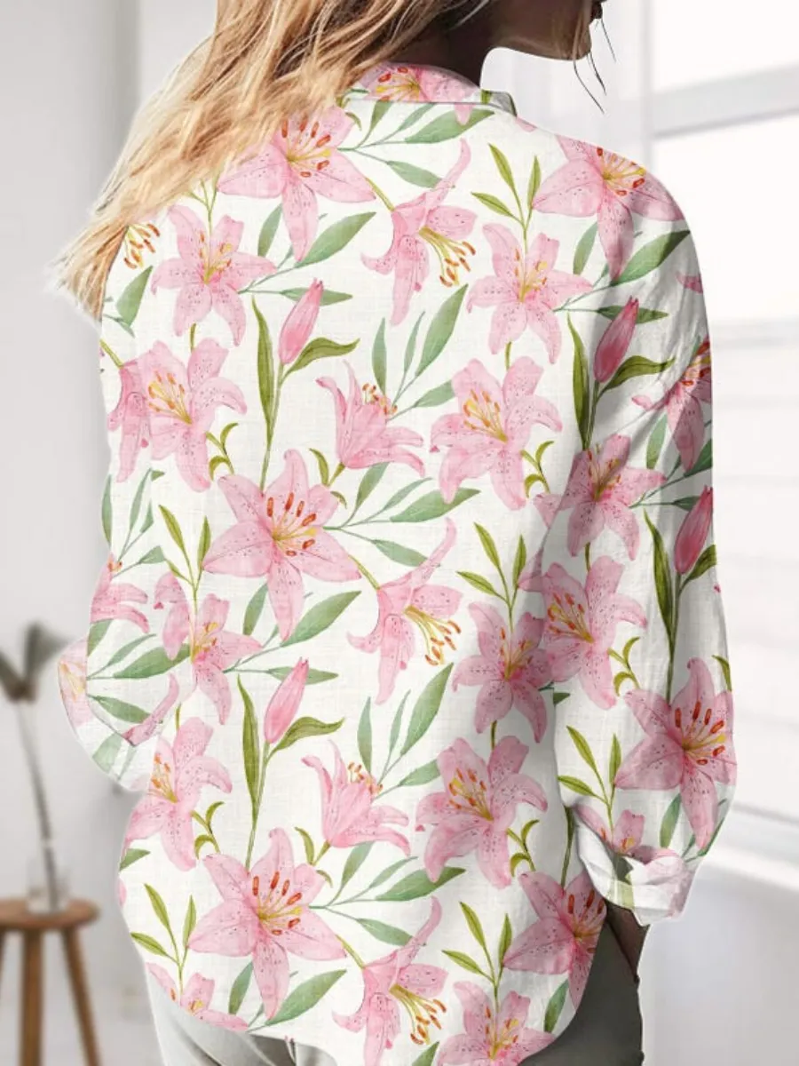 Elegant Lily Shirt