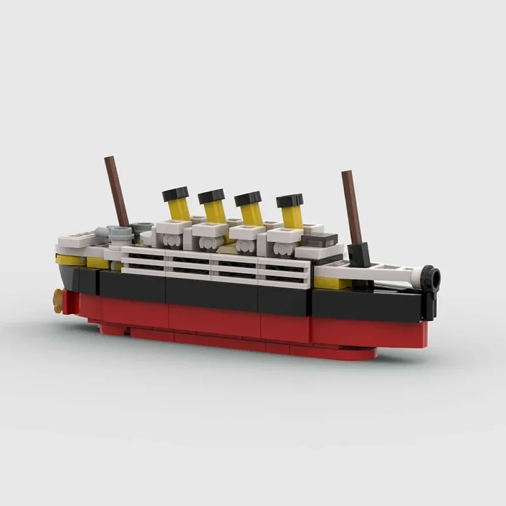 Building Block Toy Boat