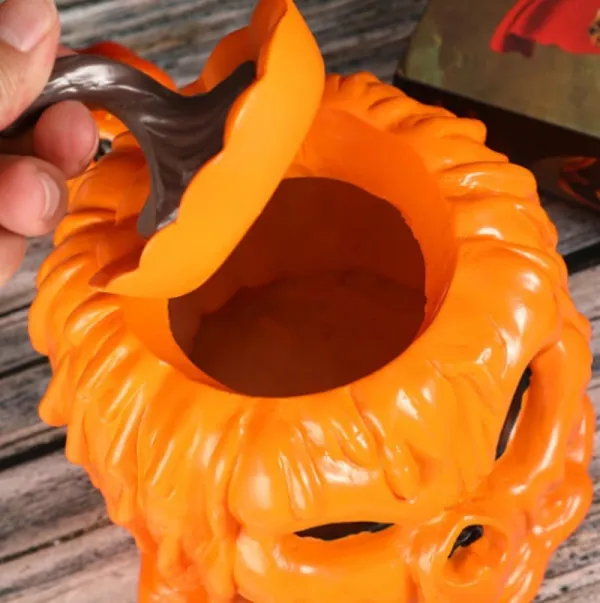 Halloween Pumpkin Head Candy Bowl