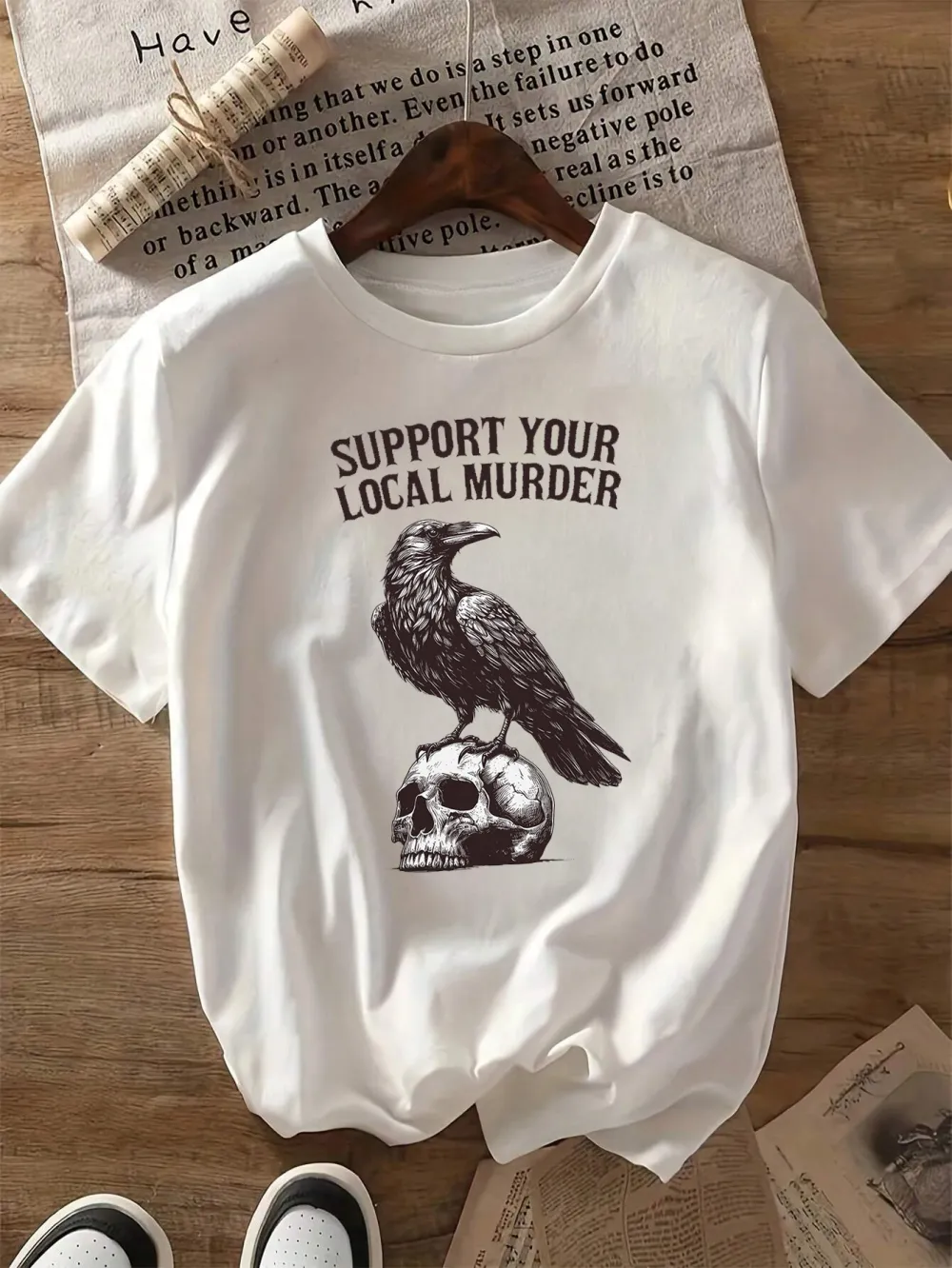 Crows Before Bros Daily Lady T-shirt