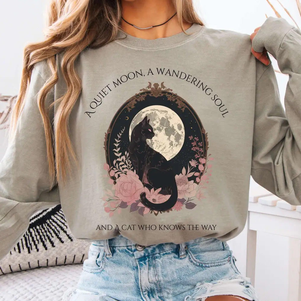 The Cat Who Knows The Way Long Sleeve Tee