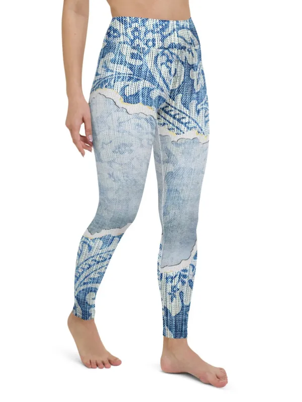 Porcelain Print Leggings