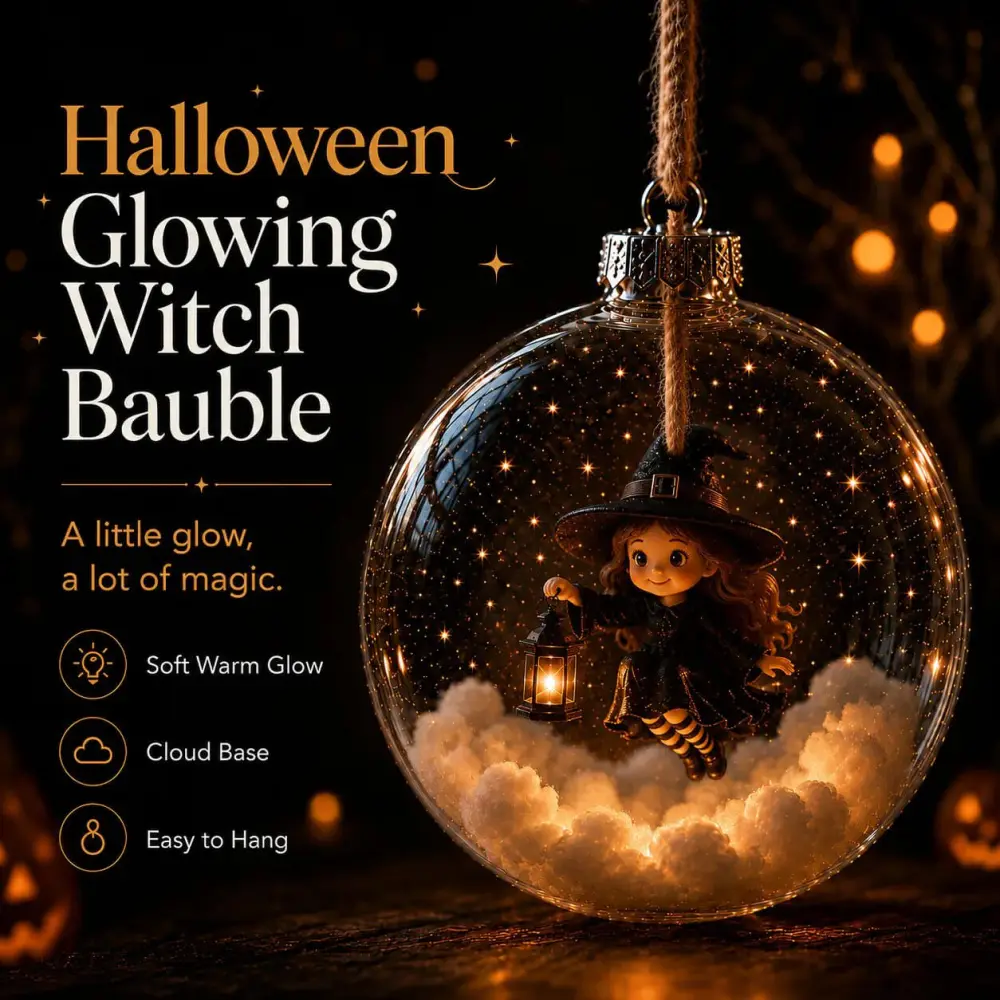 Glowing Halloween Ornament Collection