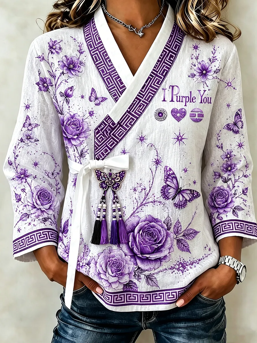 Full Gori Hanbok fringe top inspired by women's concerts