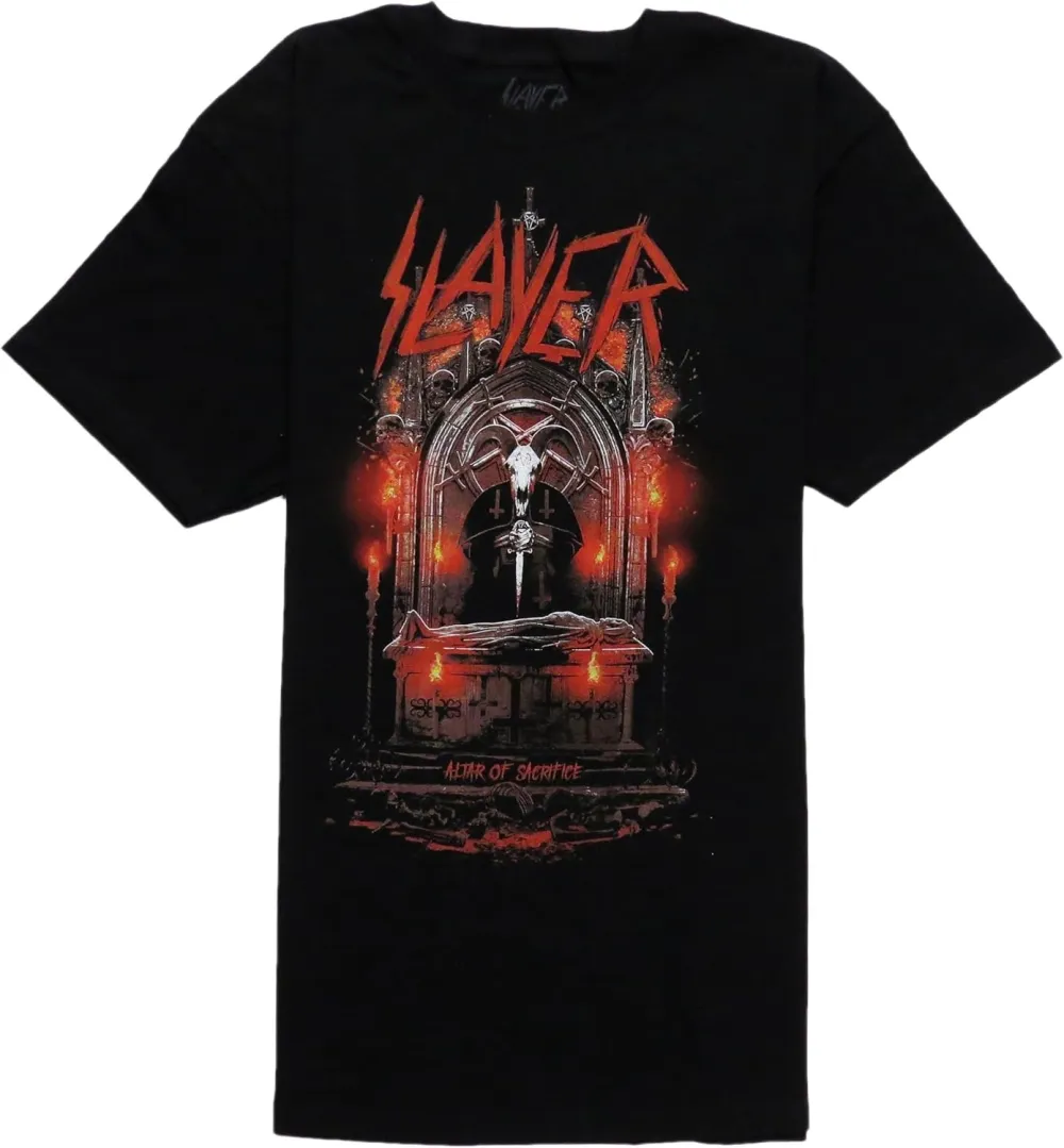 Men's Skull Crew Neck Short Sleeve T-Shirt