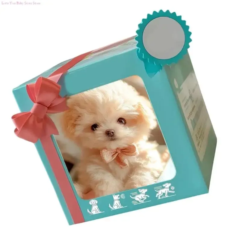 Solid Color Standing Toy Dog