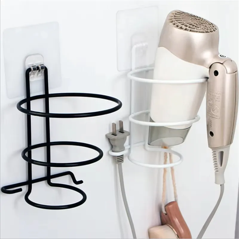 Bathroom Hair Dryer Rack