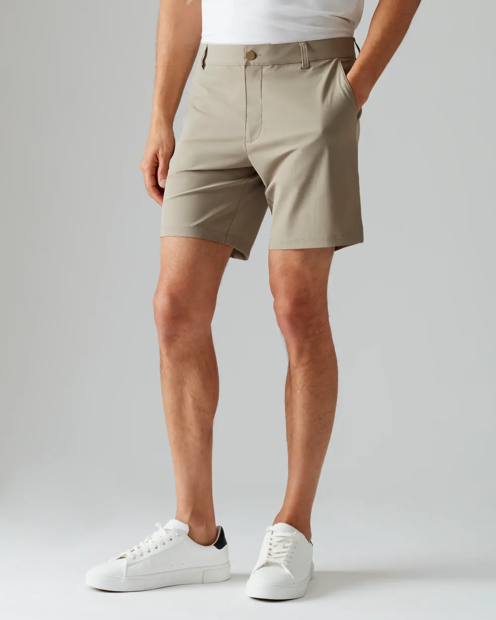 Men's Comfort Flex Flat Front Shorts