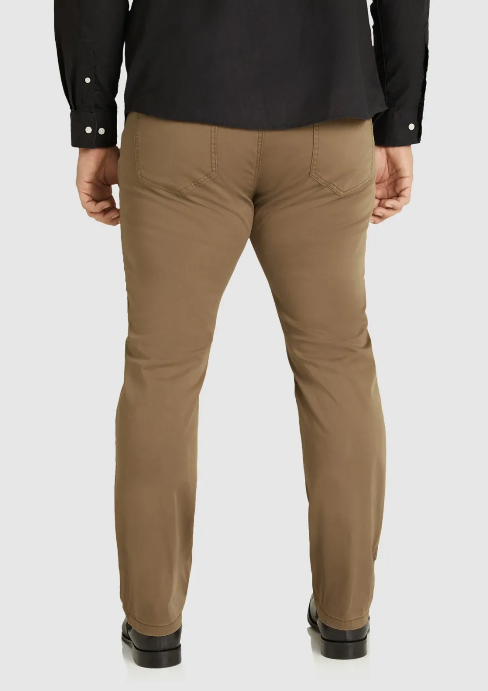 Mustard Casual Stretch Trousers