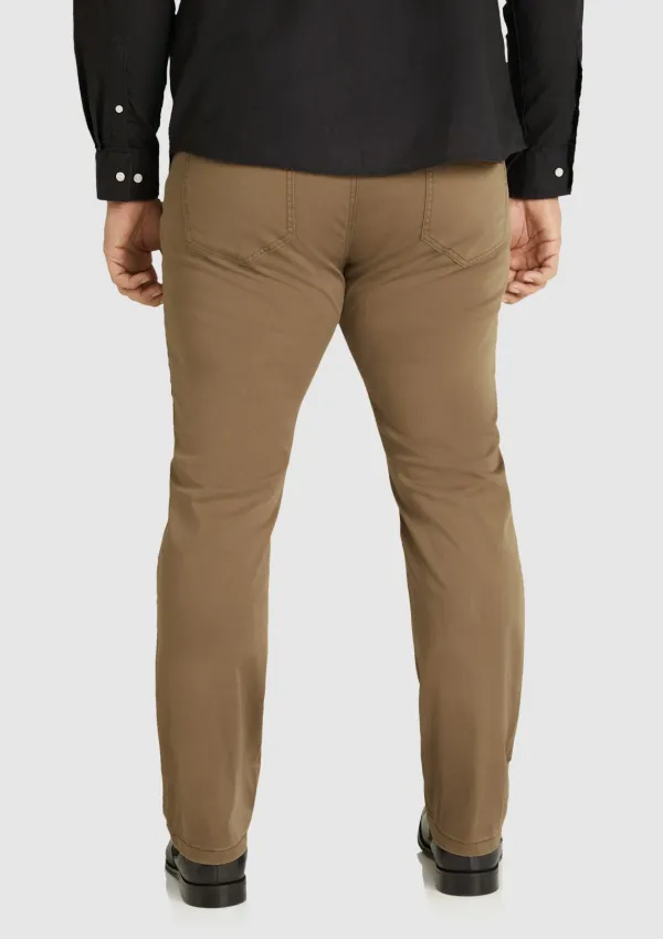 Mustard Casual Stretch Trousers