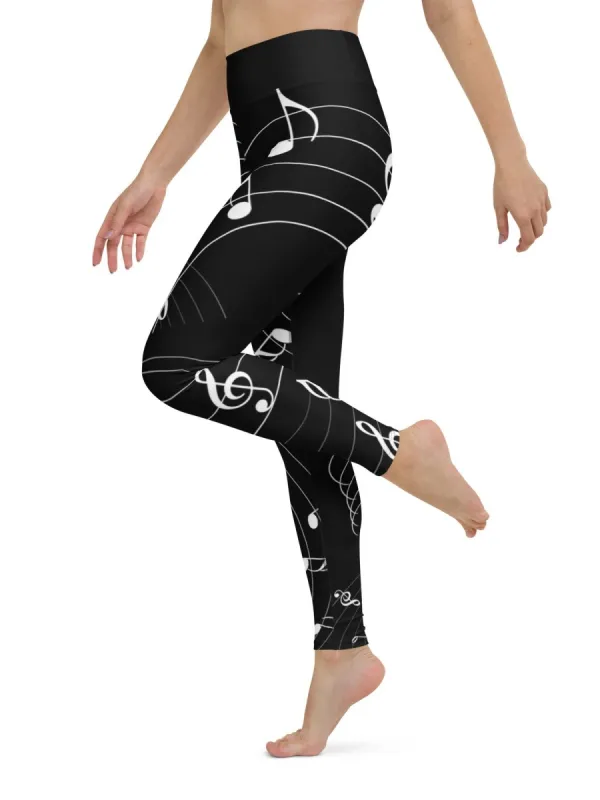 Music Note Leggings