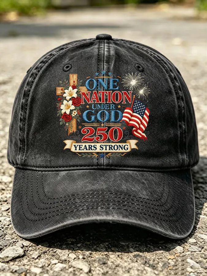 Unisex 250Th Anniversary Religious Casual Hat