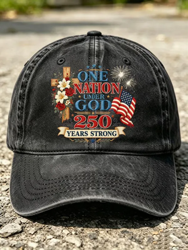 Unisex 250Th Anniversary Religious Casual Hat