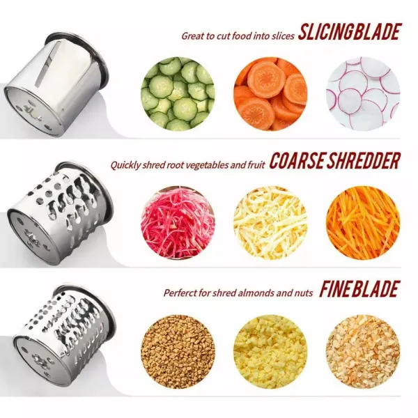 Vegetable Food Slicer & Shredder For KitchenAid Stand Mixer