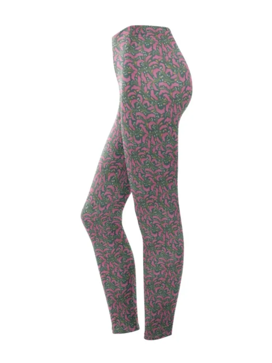 Bold Abstract Floral Leggings