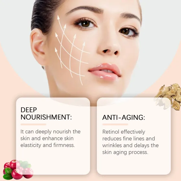 Retinol Moisturizing Anti-Wrinkle Cream Moisturizes and Brightens Skin with Retinol and Arbutin-S02