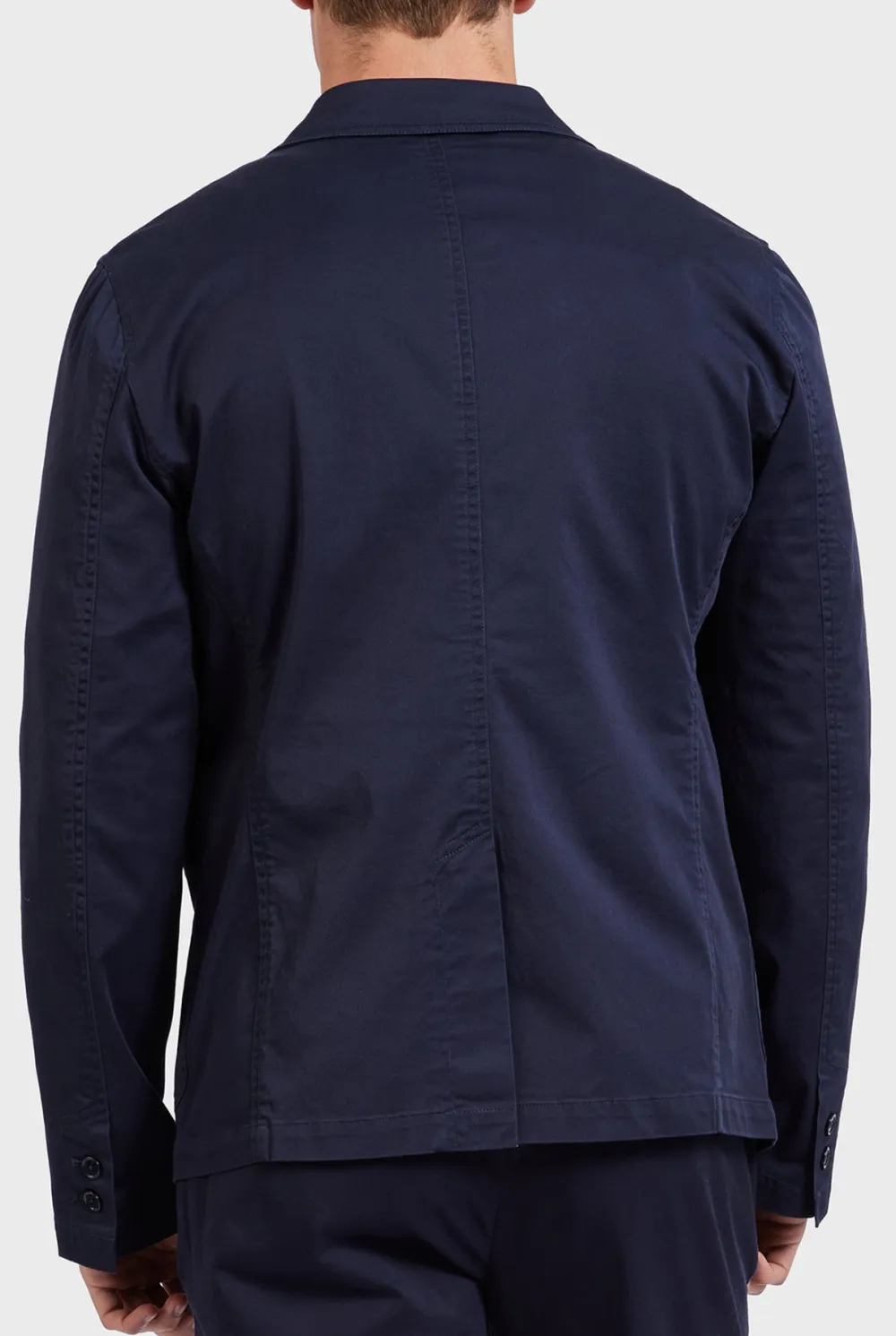 Stone Cotton Blazer
