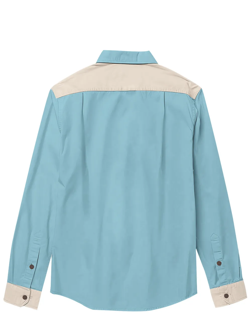 West Cowgirl Cactus Shirt For Men Button-down Shirt Long Sleeve 100% Cotton Shirt