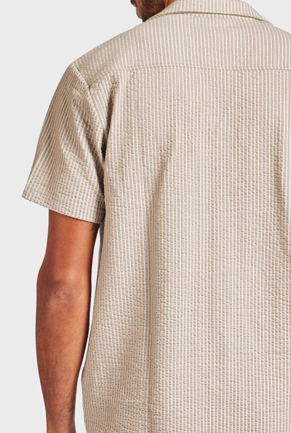 Textured Knit Short Sleeve Shirt