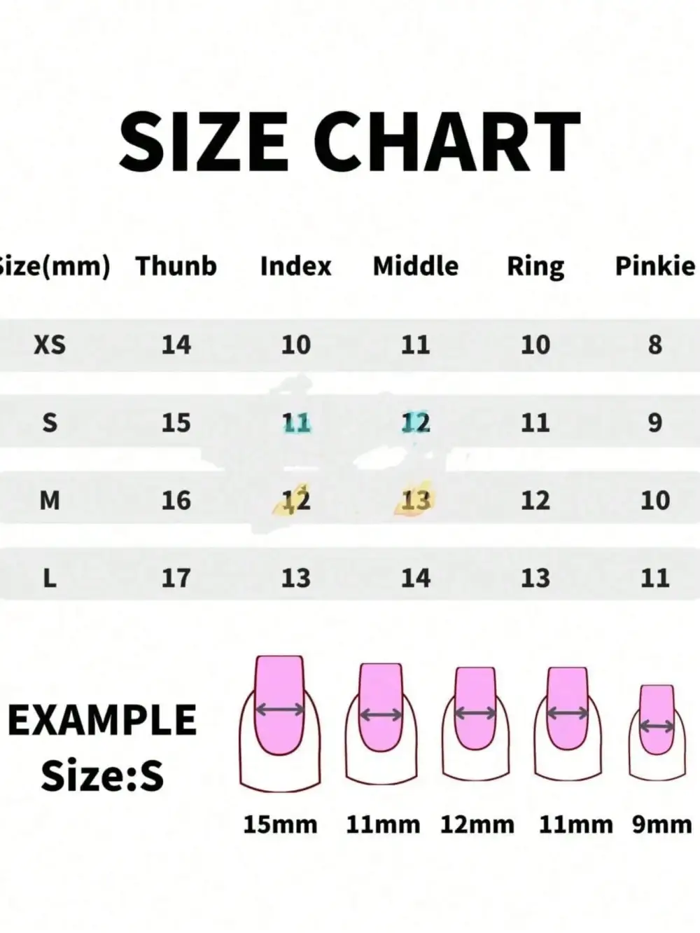 Nailhour 10Pcs Handmade Extra Long Square 3D Bow Lollipop Star French Design Press On Nails