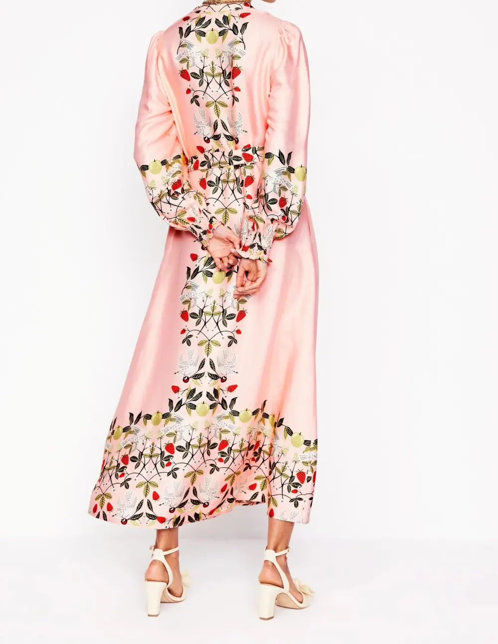 Ruby Collarless Shirt Dress
