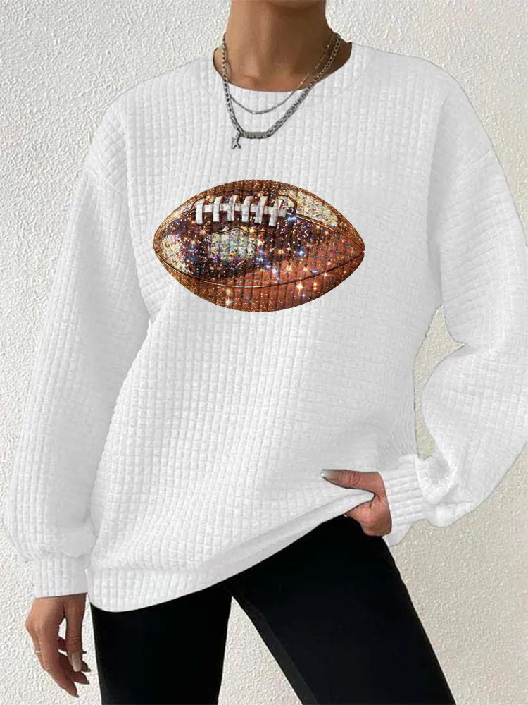 Classic Printed Long Sleeve Sweatshirts
