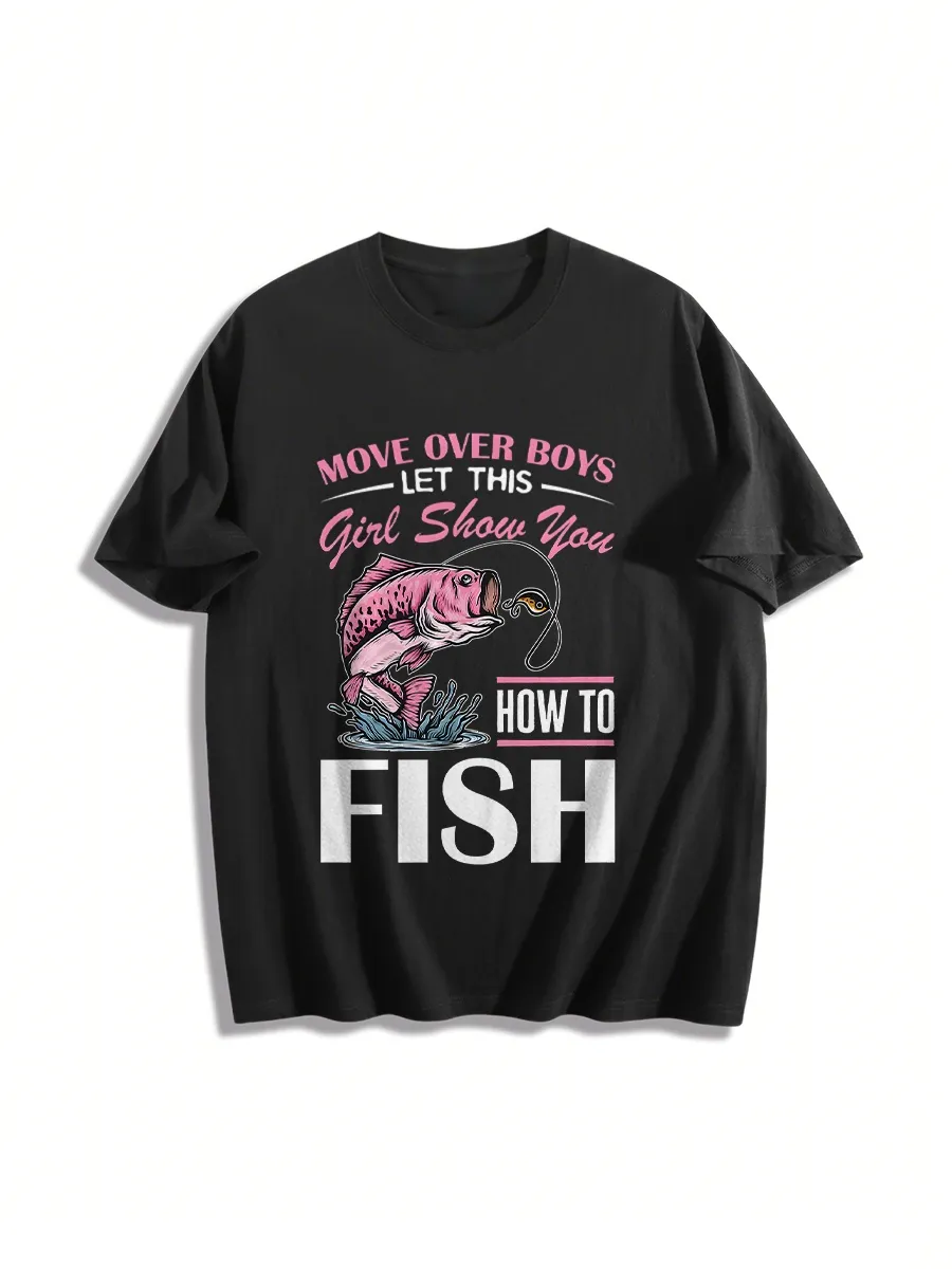 Empowering Fishing Message T-Shirt