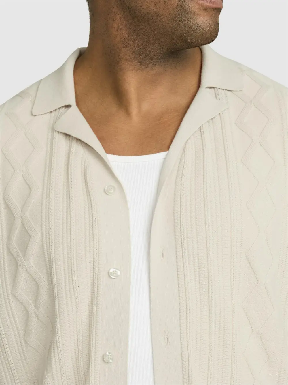Men's Casual Knit Short Sleeve Shirts