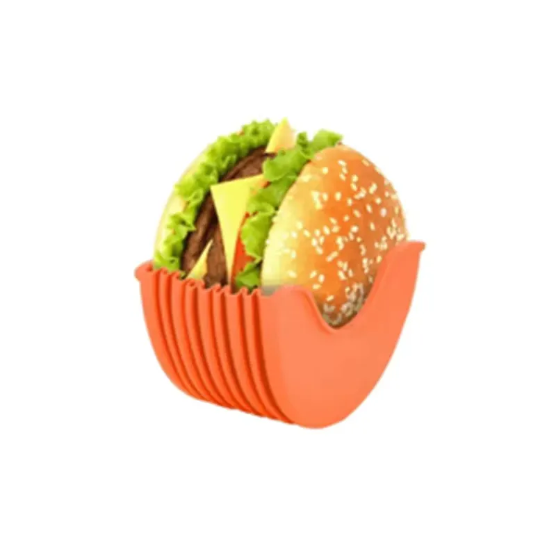 Contact-free Burger Food Fixed Clip Shell Sandwich Hamburger