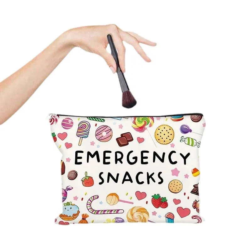 Nailhour Emergency Snacks Makeup Bag