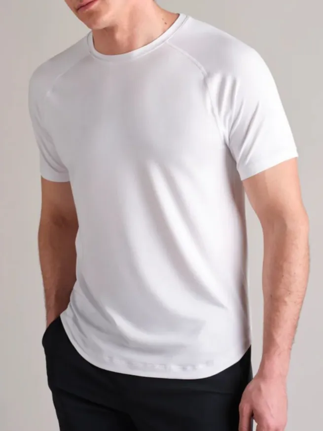 Casual Style Stretch T-Shirts