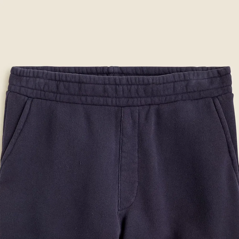 Gray Terry Stretch Sweatshorts