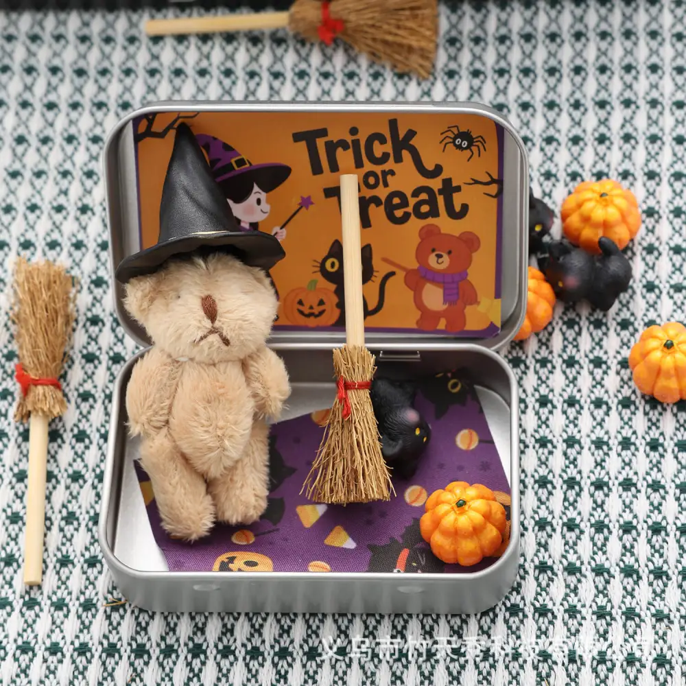 Halloween Bear in a Box for Trick or Treat