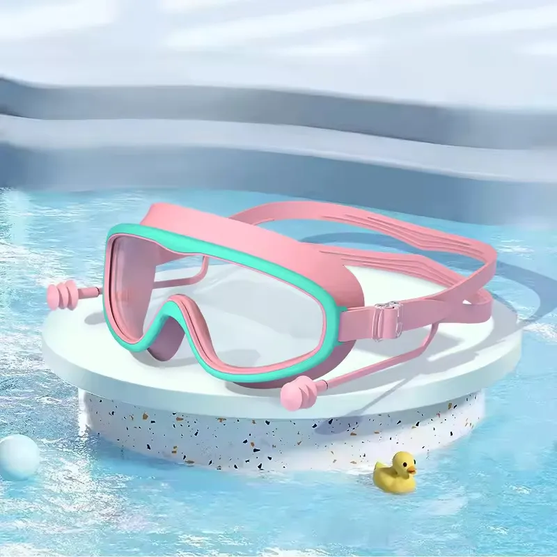 Clear And Comfortable Large Frame Swimming Lenses