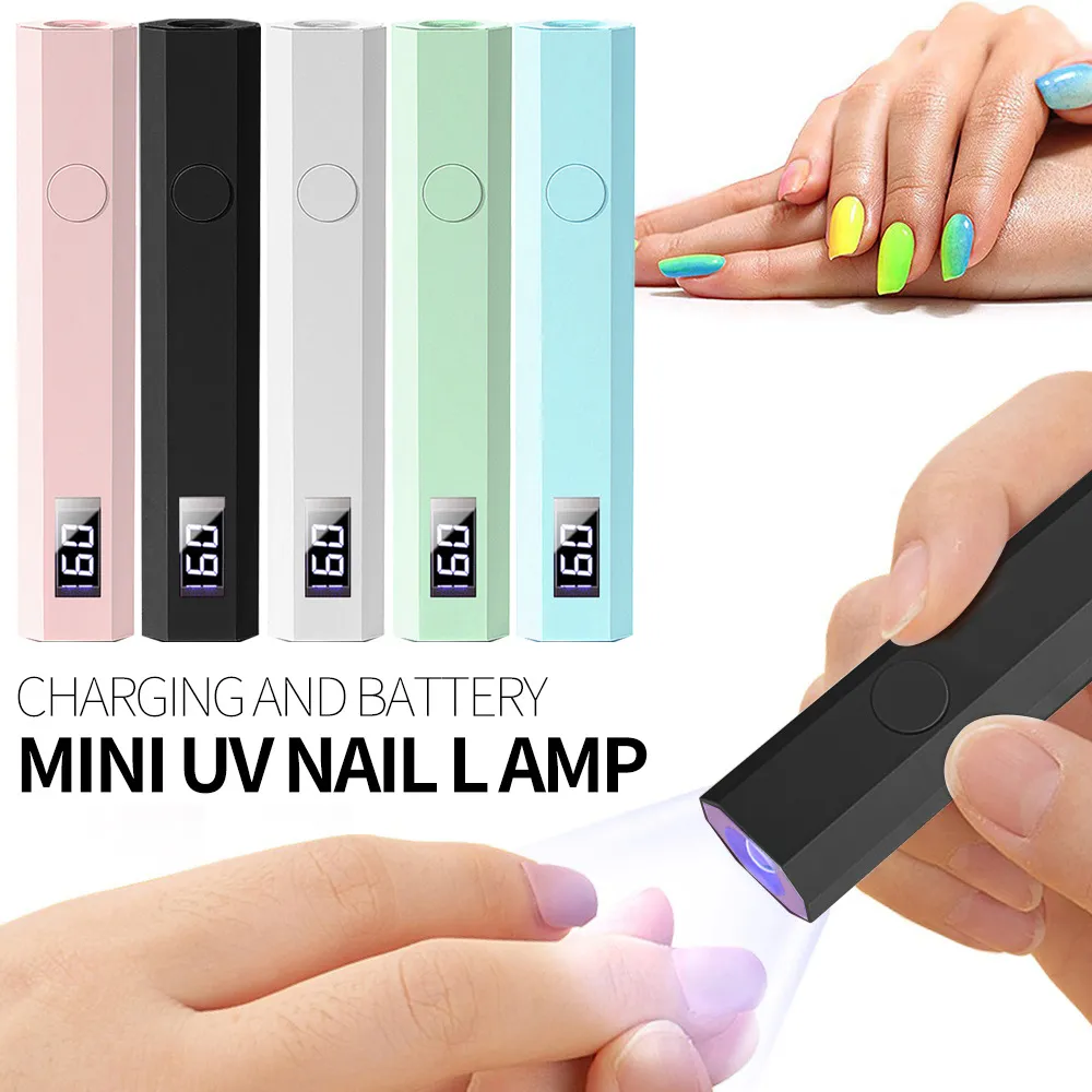Nailhour Portable Nails Gel Dryer Handheld Nail Lamp