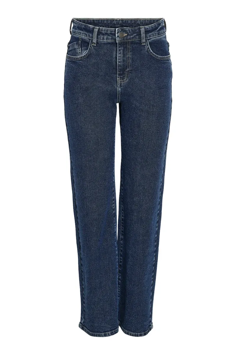 Classic Straight Leg Denim Jeans