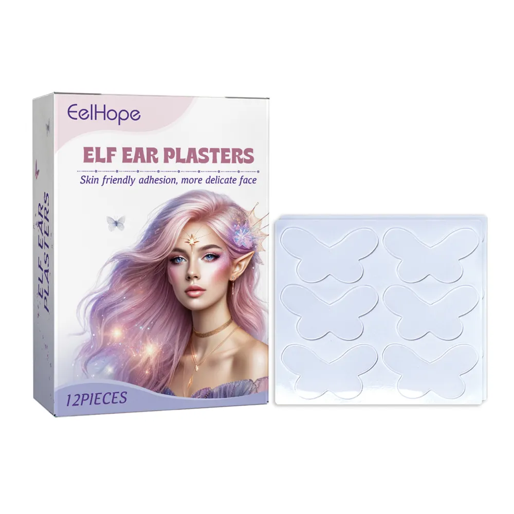 Butterfly-shaped ear support