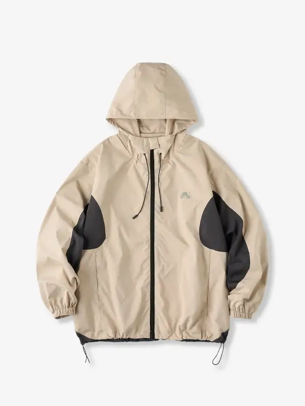 Men's Water Repellent Hooded Parka Jacket